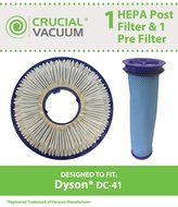 Dyson DC41, DC65 &amp; DC66 HEPA Post Filter &amp; Washable Pre Filter, Part # 920769-01 &amp; 920640-01, Designed &amp; Engineered... N5