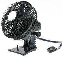 Dayton 6MPR0 Compact Table Fan, 160 CFM, Black