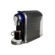 Legato Single Serve (Nespresso Compatible) Coffee / Tea / Espresso Machine (Metallic Red)