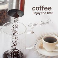 GD [2015 New Generation] Stainless Steel Manual Hand Crank Coffee Burr Mill Coffee Been Grinder N2