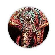 Generic Cup Mat Print Colorful Elephant Drawing 1 Mdf Material Original