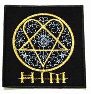 HIM Rock Music Band Woven Applique Patch
