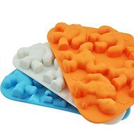 Sher Wendigo Ice Mould Silicone Ice Cubes Tray Pudding Jelly Mold (Random Color)