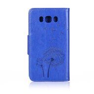 Galaxy J7 2016 Case,Galaxy J7 2016 Cover,ikasus Glitter Diamond Embossing Flowers Lily Butterfly PU Leather Flip... N28