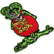 R.f. Rat Fink Big Daddy Hot Rod Logo Tab Patch Sew Iron on Embroidered Applique Sign Jackt T Shirt Costume Gift... N5