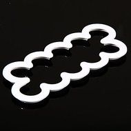 Sher 3D Rose Flower Fondant Cake Mold Chocolate Sugarcraft Mould Decor Tool N2