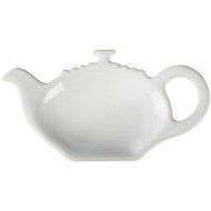 Le Creuset White Stoneware Tea Bag Holder