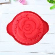 flower baking tools for cakes silicone mold lace mold chocolate bowl mold peony-shaped bowl silicone pudding soap... N3