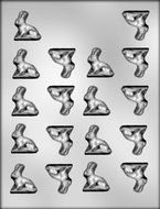 CK Products 1-1/2" Sitting Bunny Choc Mold