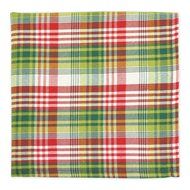 DII Christmas Holiday Holly Jolly Plaid Napkin, Set of 6 N40
