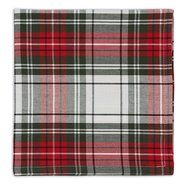 DII Christmas Holiday Holly Jolly Plaid Napkin, Set of 6 N44