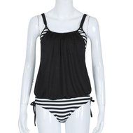 HOT Sale!MOKINGTOP,Canserin Women Striped Splicing Spaghetti Strap Swimwear N6