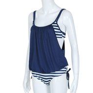 HOT Sale!MOKINGTOP,Canserin Women Striped Splicing Spaghetti Strap Swimwear N7
