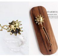 Creativity Gold Stainless Steel Quality Tea Infuser Clip - Star / Moon / Sun / Shell / Teapot