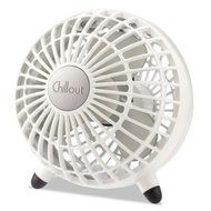 HONEYWELL ENVIRONMENTAL GF3W Chillout USB/AC Adapter Personal Fan, White, 6quot;Diameter, 1 Speed