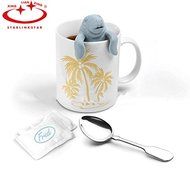 1 Piece Tea Strainers Infuser Silicone Loose Tea Leaf Strainer Herbal Spice Filter Diffuser