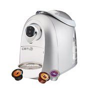 CBTL Kaldi 9909 Single-Cup Brewer Espresso, Coffee and Tea Bundle, Black