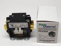 Packard C230A 2 Pole 30 Amp Contactor 24 Volt Coil Contactor N2