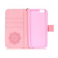 iPhone 7 Case, PHEZEN Dream Catcher Design Bling Diamond PU Leather Wallet Case [Magnetic Closure] [Credit Card...