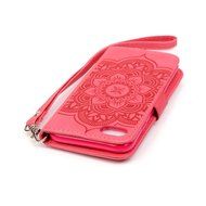 iPhone 7 Case, PHEZEN Dream Catcher Design Bling Diamond PU Leather Wallet Case [Magnetic Closure] [Credit Card... N2