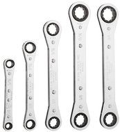 Klein Tools 68221 Ratcheting Box Wrench Set, 5-Piece by Klein Tools