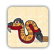 Generic Print Aztec 6 Original Coaster Mdf
