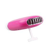 Starsource Handheld Mini Air Condition Fan USB Rechargeable Bladeless Fan (Rose red) N7