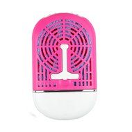 Starsource Handheld Mini Air Condition Fan USB Rechargeable Bladeless Fan (Rose red) N8