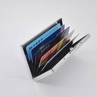 HANDSOME Travel Wallet Card Holder - Stainless Steel RFID Blocking Slim Wallet Credit Card Holder -Metal Business...