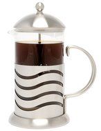 La Cafetiere Wave Stainless Steel French Press 8 Cup