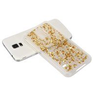 Galaxy S5 Neo Case,Galaxy S5 Case,ikasus Ultra Thin Clear Crystal Bling Shiny Giltter Rhinestone Clear Rubber... N16