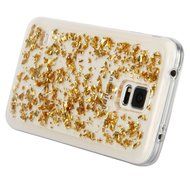 Galaxy S5 Neo Case,Galaxy S5 Case,ikasus Ultra Thin Clear Crystal Bling Shiny Giltter Rhinestone Clear Rubber... N17