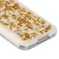 Galaxy S5 Neo Case,Galaxy S5 Case,ikasus Ultra Thin Clear Crystal Bling Shiny Giltter Rhinestone Clear Rubber... N18