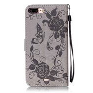 iPhone 7 Plus Case, iPhone 7 Plus Wallet Case,PHEZEN Cute Bear Don't Touch My Phone Design PU Leather Wallet Case... N25