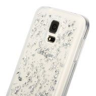 Galaxy S5 Neo Case,Galaxy S5 Case,ikasus Ultra Thin Clear Crystal Bling Shiny Giltter Rhinestone Clear Rubber... N22