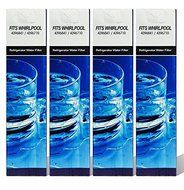 4-pack Compatible to PUR Kenmore Whirlpool Filter up to 300 Gallons Water Filter Replacement 4396710, 469020,...