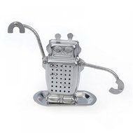 GOOTRADES Robot Hanging Tea Leaf Infuser Infuser Steel Strainer Herbal Spice Filter