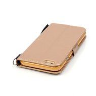 For iPhone 7 Case,iPhone 7 Leather Case,iPhone 7 Cover,Candywe [Gold] [Wallet]Leather Protective Stand Case For... N36