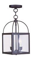 Livex Lighting 4041-07 Milford 2-Light Convertible Chain Hang/Ceiling Mount, Bronze by Livex Lighting