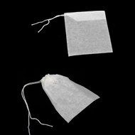 Blue Ocean Disposable String Drawstring Empty Heat Seal Filter Paper Tea Bags Pack of 100