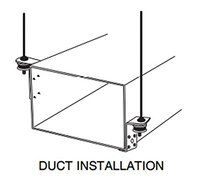 Air Conditioner Hanger AC Unit Bracket Ducting Mount HVAC AC Repair Installation (Large) N5