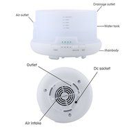 500ML Aroma Essential Oil Diffuser Ultrasonic Aromatherapy Machine Air Humidifier Moistener Atomizer with 4 Timer... N6