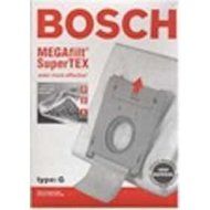 Bosch Part#462544 - Genuine Type G MEGAfilt SuperTEX Vacuum Bag (BBZ51AFG2U) - Fits Bosch Compact Series and Formula...