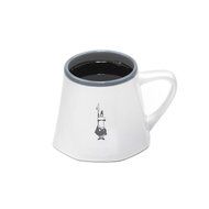Bialetti 6750 2 Cup Porcelain Pourover Coffee Dripper with Mug, White
