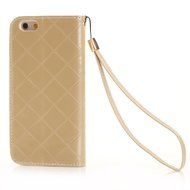 For iPhone 7 Case,iPhone 7 Leather Case,iPhone 7 Cover,Candywe [Gold] [Wallet]Leather Protective Stand Case For... N45