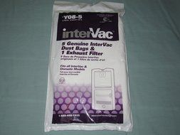 Intervac 5-pack Dust Bags and Exhaust Filter Y08-5
