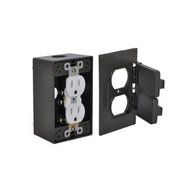 Master Electrician FCD35-BR Duplex Receptacle Outlet Kit by Master Electrician