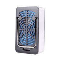 Yosoo Portable Mini Rechargeable USB Powered Air Conditioning Fan Chargeable Hand-held No Leaf Fan Air Conditioner... N7