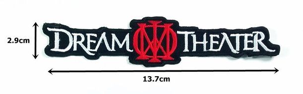 Dream Theater Logo Punk Rock Heavy Metal Music Band Jacket T Shirt Patch Sew Iron on Embroidered Symbol Badge... N2