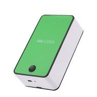 Yosoo Portable Mini Rechargeable USB Powered Air Conditioning Fan Chargeable Hand-held No Leaf Fan Air Conditioner... N8